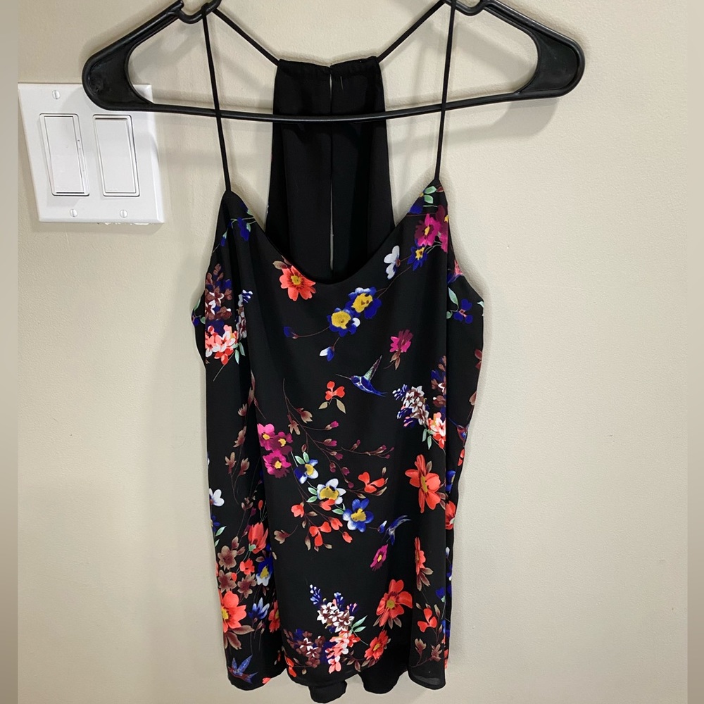 EXPRESS floral tank, loose and flowy fit, EUC, size Small